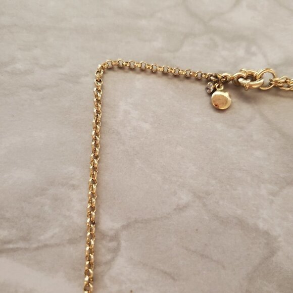 💕 J.Crew White Pink Blue Rhinestones Crystals Cluster Statement Necklace 💕 - Picture 2 of 16